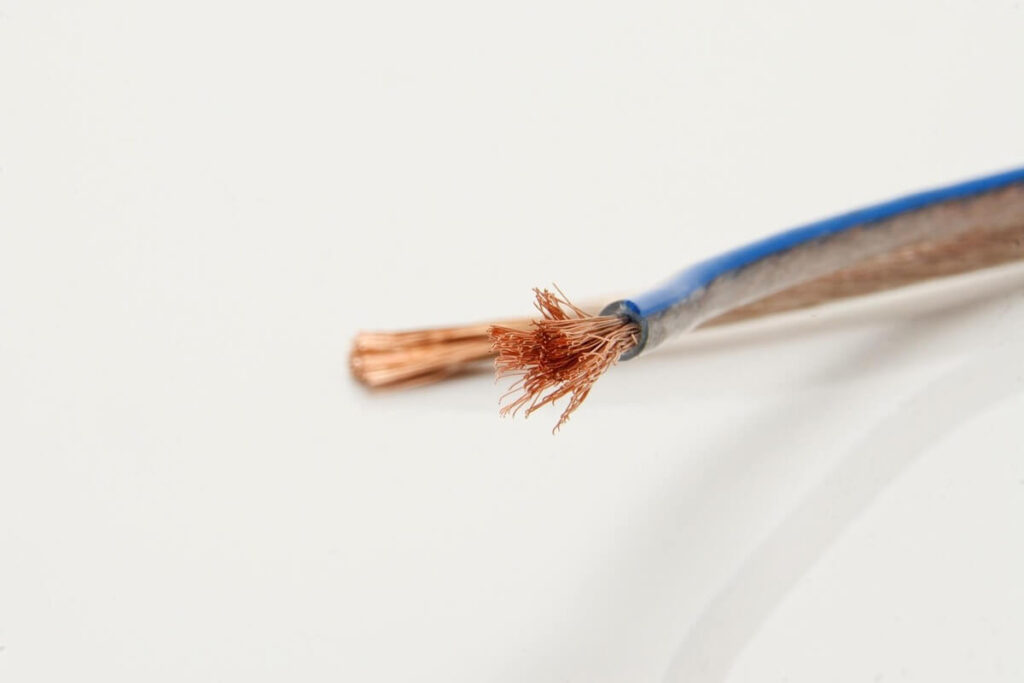 Cable eléctrico de cobre